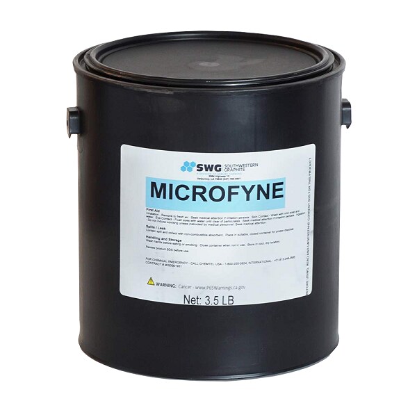 Microfyne, graphite lubricant for locks, bearings and firearms